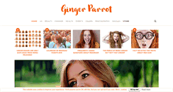 Desktop Screenshot of gingerparrot.co.uk
